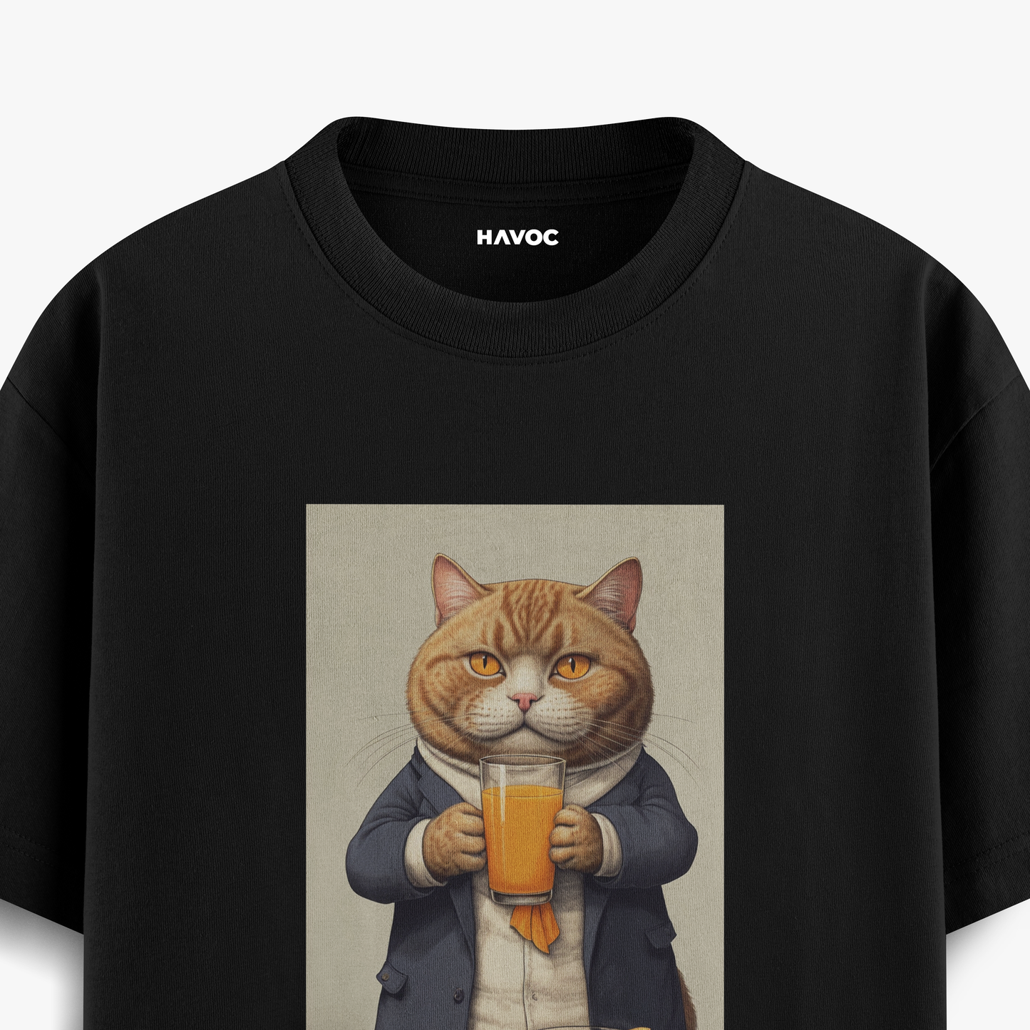 The Orange Cat Graphic Tee