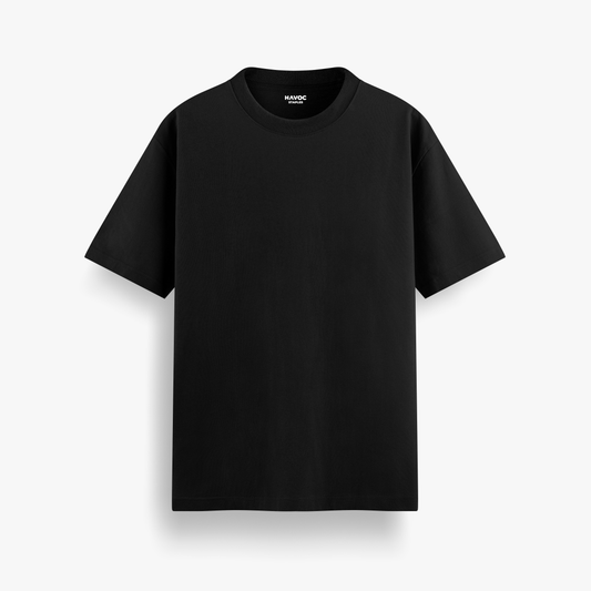 Havoc Staples - Premium Black Tee