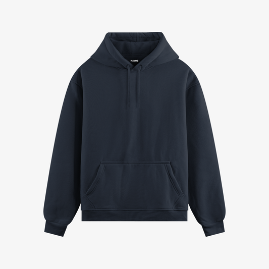 Cotton Midnight Blue Hoodie