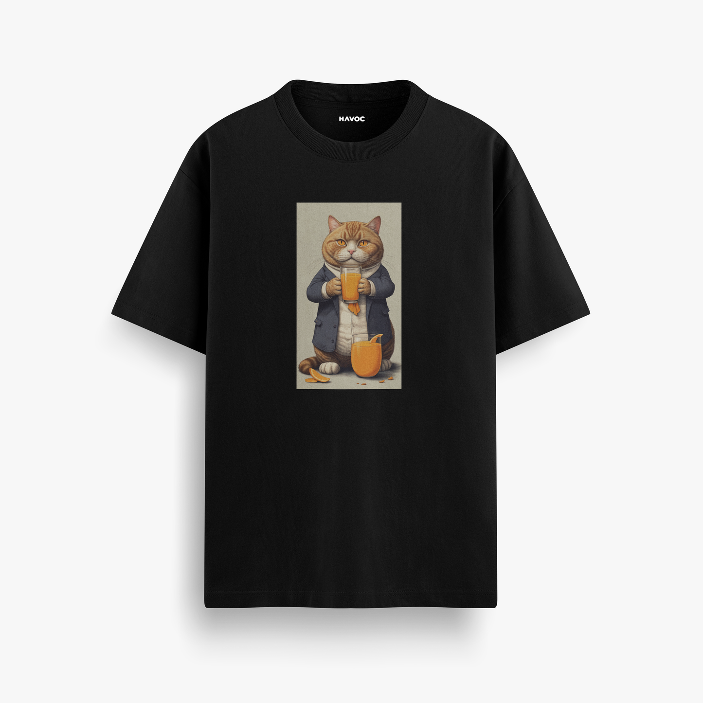 The Orange Cat Graphic Tee